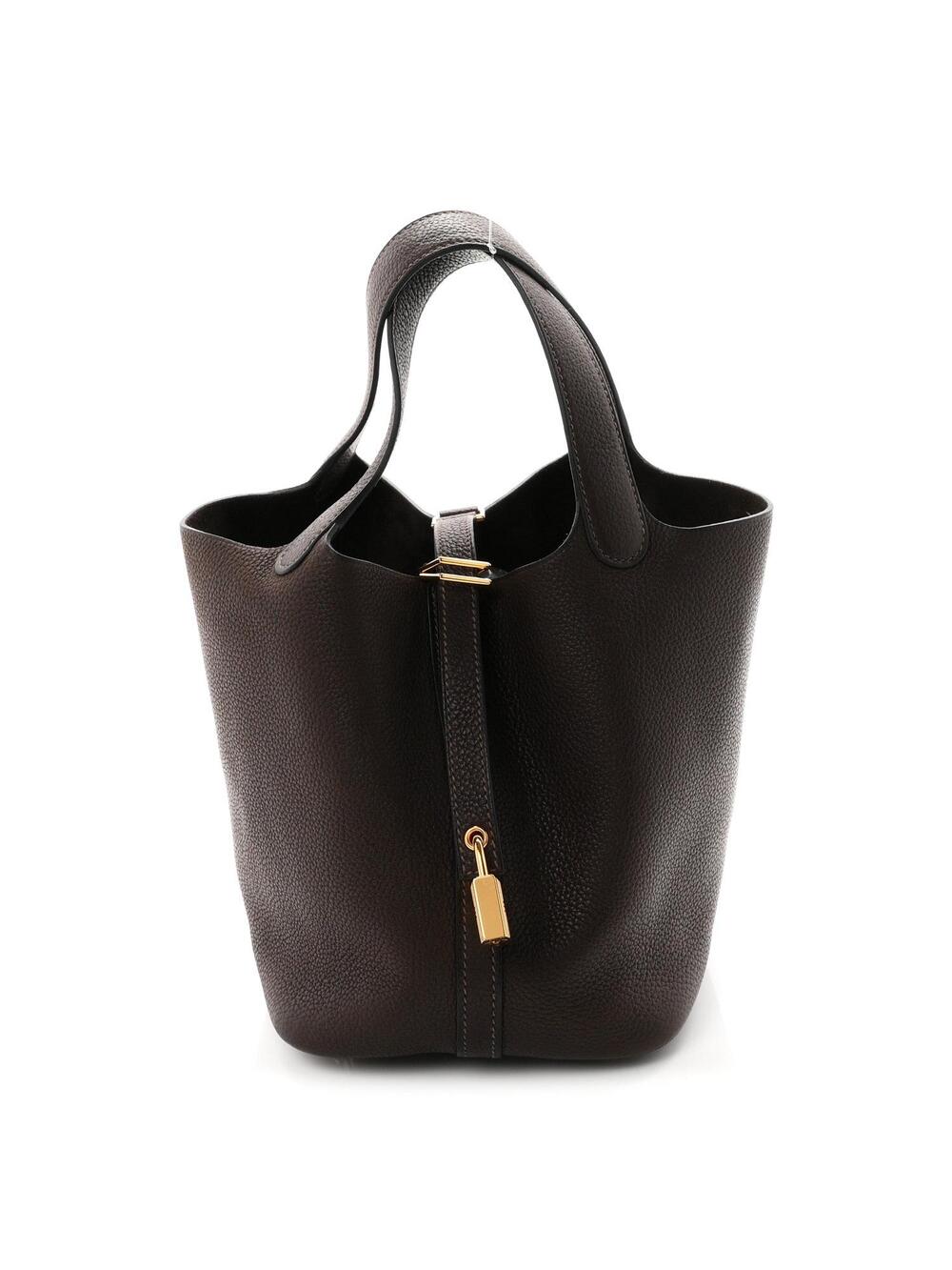 Hermes Taurillon Clemence Picotin Lock #362087H49B